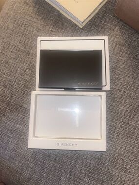 Givenchy Gunmetal card case